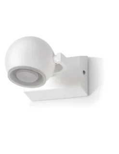 Aplique para baño blanco Moon Uno - Exo - Novolux Lighting