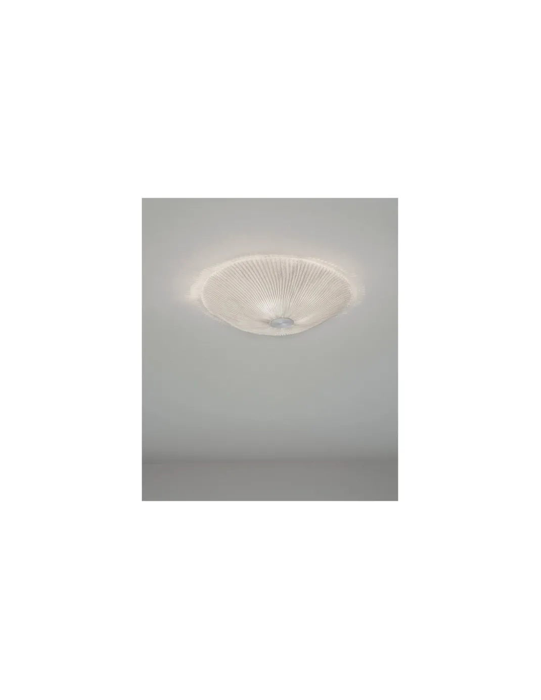 Aplique/plafón Onn - a-emotional light - Lámpara inspiración naturaleza de acero inoxidable