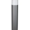 Baliza Chicago (redonda) – Mantra – Lámpara de exterior de pie, Gris oscuro, 65 cm