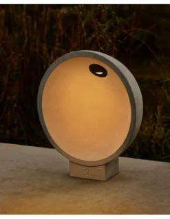 Baliza de exterior Gaia – Faro – Lámpara de cemento, IP55