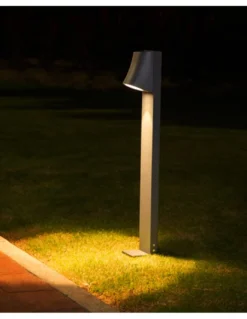 Baliza de exterior Helio - Iberlamp - Lámpara LED antracita, altura: 78 cm