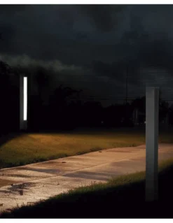 Baliza de exterior Lotus - Mantra - Luz de camino LED rectangular