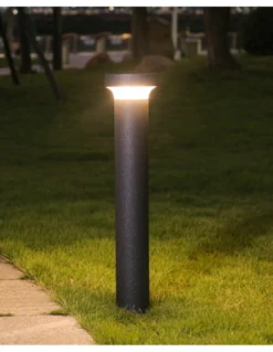 Baliza de exterior Lyon - Iberlamp - Lámpara de exterior (IP65), antracita