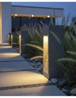Baliza de exterior Perseo - ACB - Baliza de cemento LED arquitectónica IP65