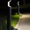 Baliza de exterior Rhino - Iberlamp - Lámpara antracita, altura: 82 cm