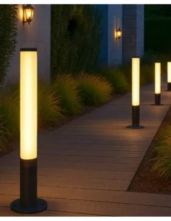 Baliza de exterior Ártica - Conalux - Poste para jardín negro