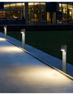 Baliza de exterior Slide - Iberlamp - Lámpara de exterior antracita