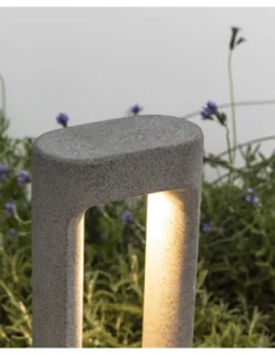 Baliza de exterior Totem – Faro – Lámpara de cemento gris