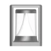 Baliza y sobremuro de exterior Terra - Iberlamp - Diseño de antracita LED