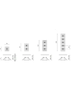 Black Foster Recessed - Arkoslight