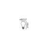 Bombilla A60 E27 Mate LED 8W 2700K - Faro
