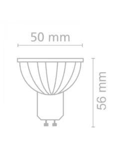 Bombilla GU10 8W 850lm - ACB - 220/240v