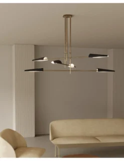 Colgante Bion 6 - Aromas - Lámpara de techo de diseño, orientable, 6 luces regulables