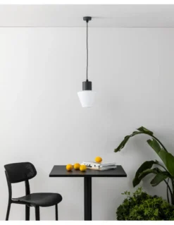Colgante de exterior Mistu – Faro – Gris oscuro, IP44