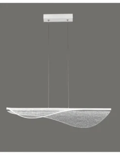 Colgante de techo Bianca – Mantra – Lámpara de techo blanca, LED 3000K
