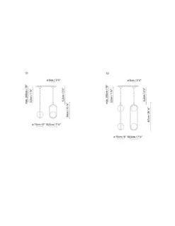 Colgante de techo C Ball - Blux