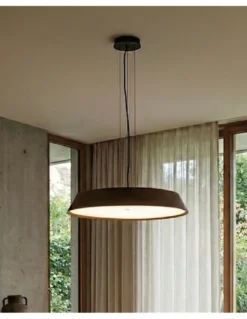 Colgante de techo Cora - ACB - Lámpara moderna de madera natural