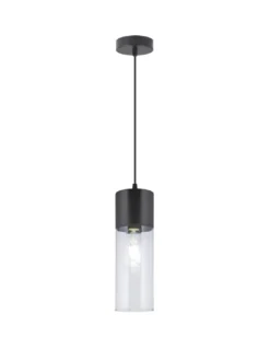 Colgante de techo Derek – AJP – Lámpara tubular de cristal en 2 colores