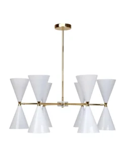 Colgante de techo Diabolo 12 - Pedret Lighting - Lámpara decorativa y elegante, luces orientables