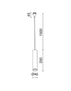 Colgante de techo Dube - Indeluz - Novolux Lighting
