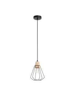 Colgante de techo Elga - Exo - Novolux Lighting - Lámpara tipo jaula