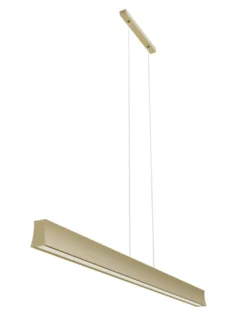 Colgante de techo Hanok – Mantra – Lámpara de oficina color arena, LED 3000K, 110º