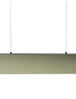 Colgante de techo Hanok – Mantra – Lámpara de oficina color arena, LED 3000K, 110º