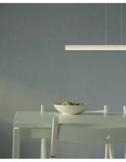 Colgante de techo Hanok – Mantra – Lámpara LED de oficina para espacios grandes, blanco+negro, 50º