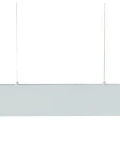 Colgante de techo Hanok – Mantra – Lámpara LED de oficina para espacios grandes, blanco+negro, 50º