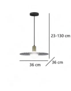 Colgante de techo Niza - AJP - Lámpara minimalista esférica