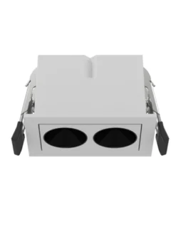Downlight empotrable Blau - Mantra - Foco de techo empotrable doble