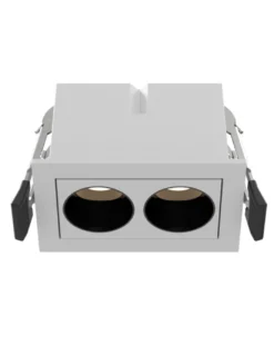 Downlight empotrable Blau - Mantra - Foco de techo empotrable doble