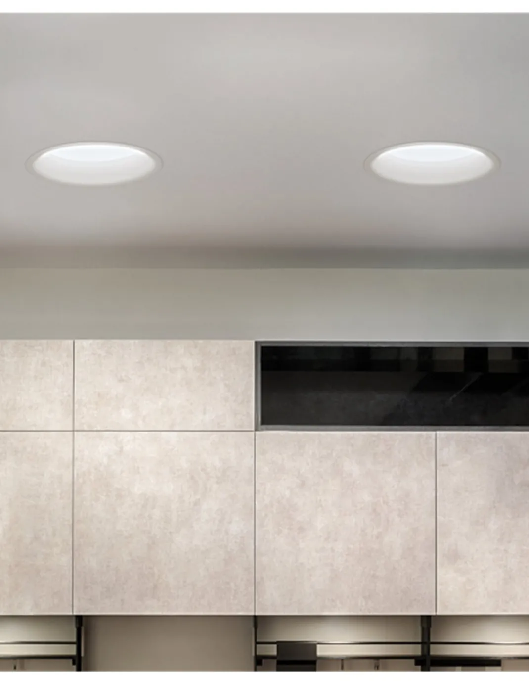 Drop Maxi - Arkoslight - Foco empotrable blanco para baño o exterior Ø 39.5 cm