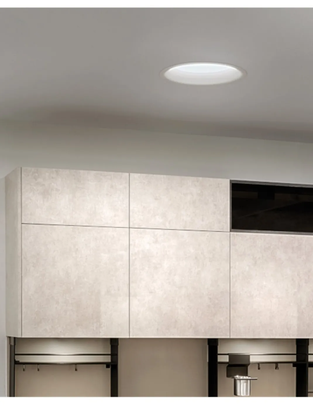 Drop Maxi - Arkoslight - Foco empotrable blanco para baño o exterior Ø 39.5 cm