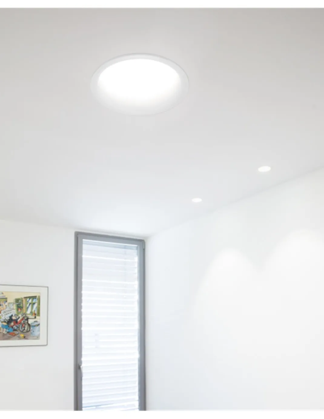 Drop Maxi - Arkoslight - Foco empotrable blanco para baño o exterior Ø 39.5 cm
