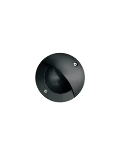 Empotrable de pared Up - Nexia - Foco redondo de exterior IP65, color antracita