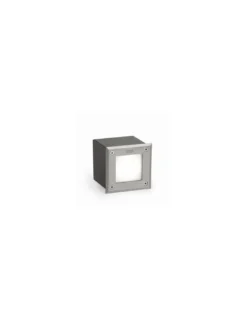 Empotrable de suelo Led-18 - Faro - Foco cuadrado INOX para exterior