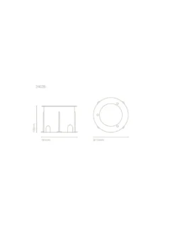 Empotrable de suelo para exterior Parc Ø 17.5 cm – Nexia