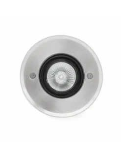 Empotrable de suelo Tecno-6 - Faro - Foco redondo INOX para exterior, 50W