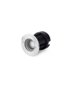 Empotrable de suelo Tecno-6 - Faro - Foco redondo INOX para exterior, 50W