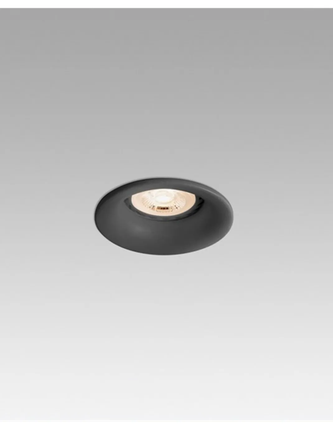 Empotrable de techo Downlight Neon – Faro – Lámpara redonda, GU10, Ø 7.8 cm
