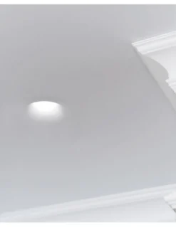 Empotrable de techo Len Round M - Indeluz - Novolux Lighting - Lámpara de techo de yeso, trimless, 13 cm
