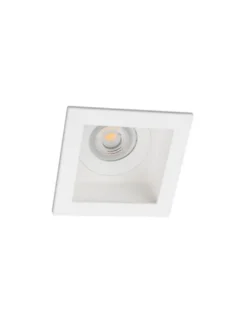 Empotrable de techo Moist – Faro – Downlight para baño blanco, IP44, 5.6 cm