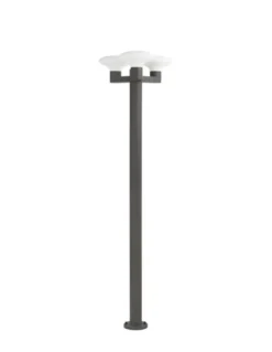 Farola de exterior Blubs – Faro – Aluminio Gris oscuro, IP44