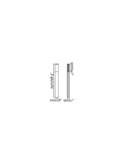 Farola de exterior Datna - Faro - Lámpara de 2.5 m, IP44