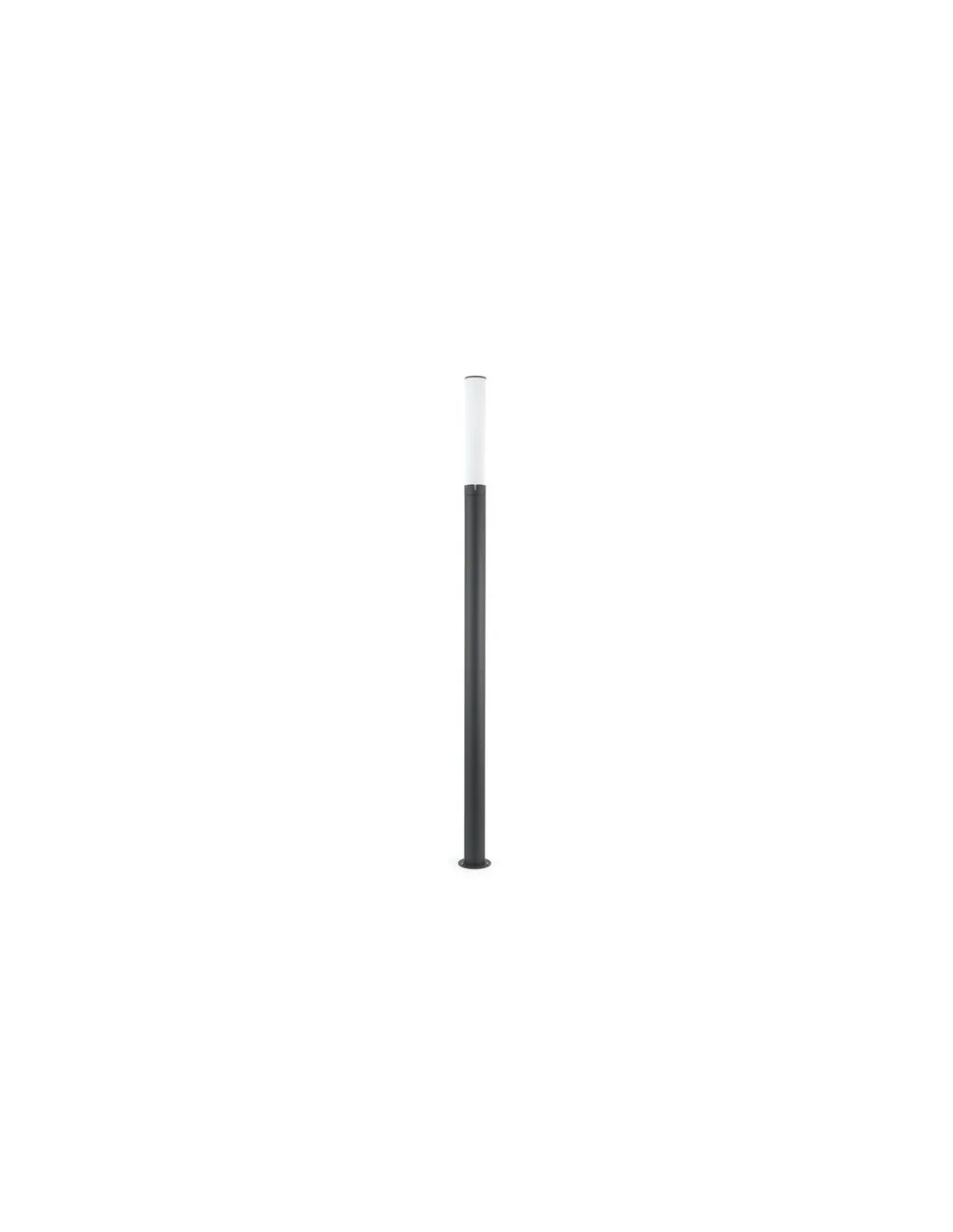 Farola de exterior Tram - Faro - Lámpara en gris urbano, altura: 250 cm