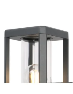 Farol de pared exterior Nevada - Mantra - Lámpara rectangular con vidrio