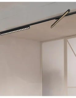 Foco ajustable carril trifásico Creta - Mantra - Lámpara lineal ajustable, LED