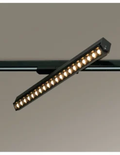 Foco ajustable carril trifásico Creta - Mantra - Lámpara lineal ajustable, LED