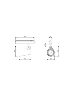 Foco de carril trifásico Ipsilon - Mantra - Foco orientable